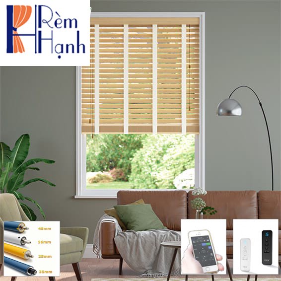 Động cơ rèm gỗ tự động – Mô tơ kéo rèm nhãn hiệu Autotec AT35S