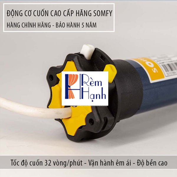Motor rèm cửa cuốn tự động Somfy SONESSE 40 WT-6/20