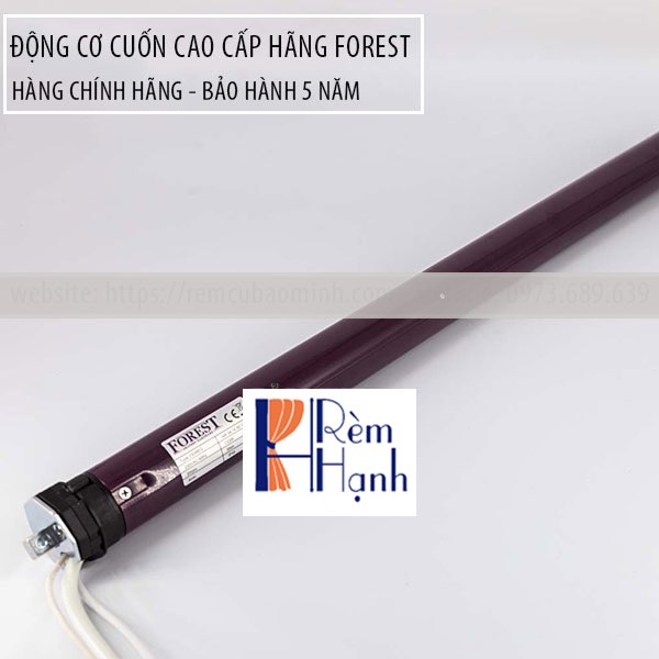 Rèm cuốn tự động tích hợp động cơ rèm cửa cao cấp FOREST 6/20SQ