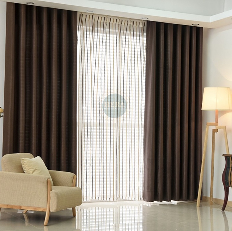 Rèm vải cửa chính đẹp cản nắng tốt DIM18-02