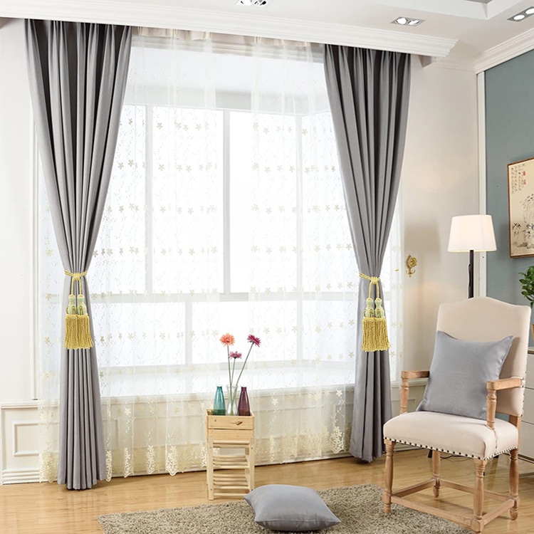 Rèm vải 2 lớp Cản Nắng Dành Cho Cửa Hướng Tây