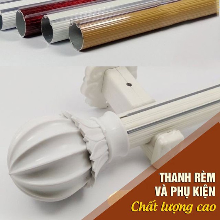 Rèm vải một màu giá rẻ HH08-06