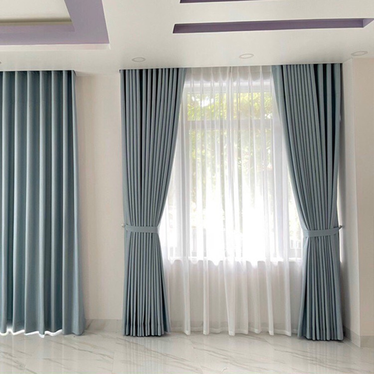 Rèm vải cản nắng tốt đẹp giá rẻ Hamory 06
