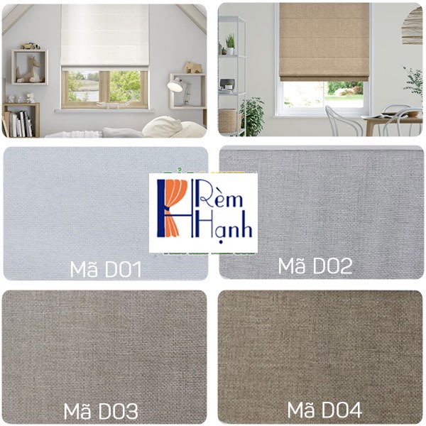 Rèm romance đẹp che nắng cửa kính mã RM28