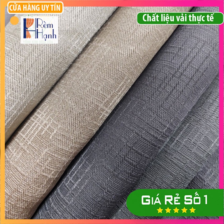 Rèm cửa vải màu nâu đẹp giá rẻ – Mã DM05 – ĐANG GIẢM 30%