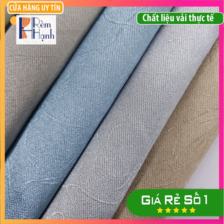 Rèm vải màu xanh đẹp giá rẻ – Mã DM04 – ĐANG GIẢM 30%