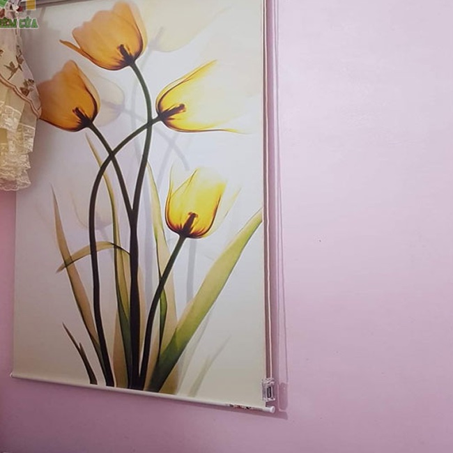 Rèm in tranh 3D cản nắng đẹp giá rẻ mã B03