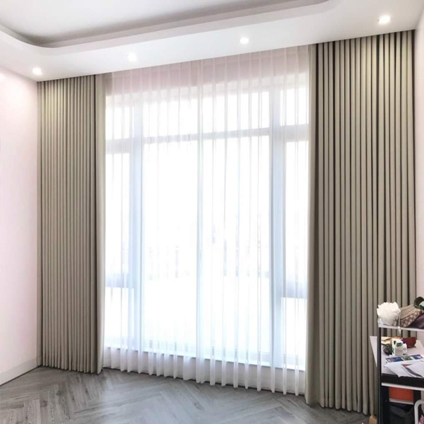 Rèm vải cản nắng đẹp giá rẻ HH08-16