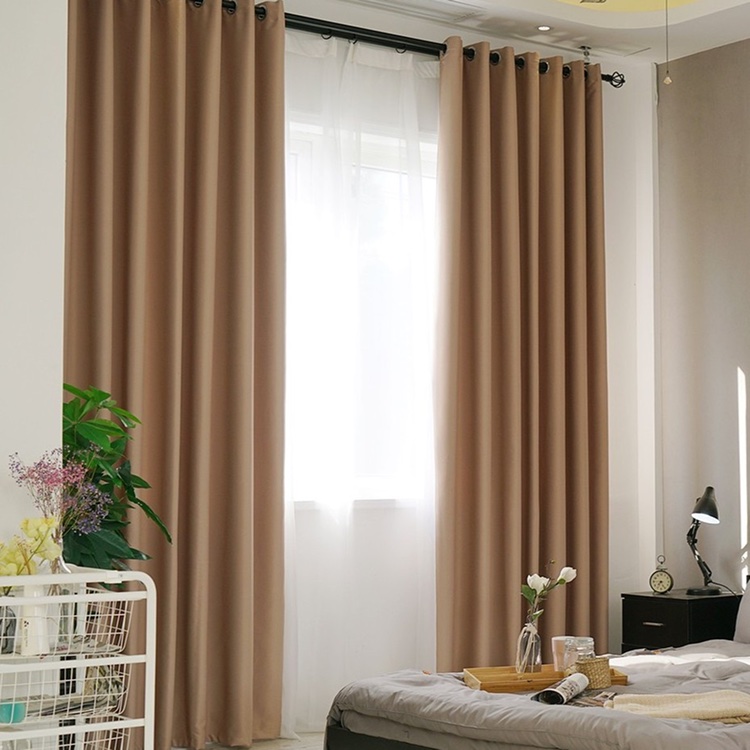 Rèm vải 2 lớp đẹp chống nắng tốt