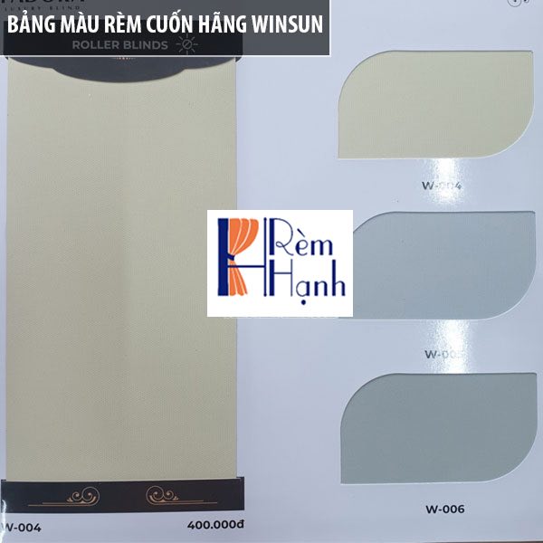 Rèm cửa cuốn hãng Winsun mã W002