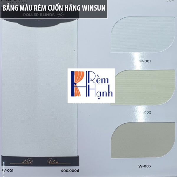 Rèm cửa cuốn hãng Winsun mã W002