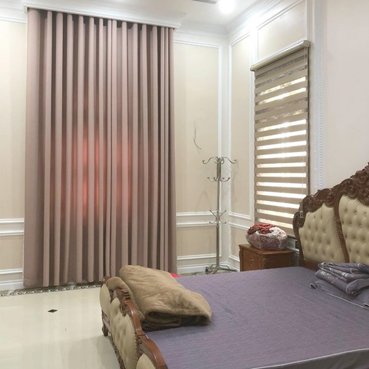 Rèm vải chống nắng vải bố siêu đẹp mã PA25-03