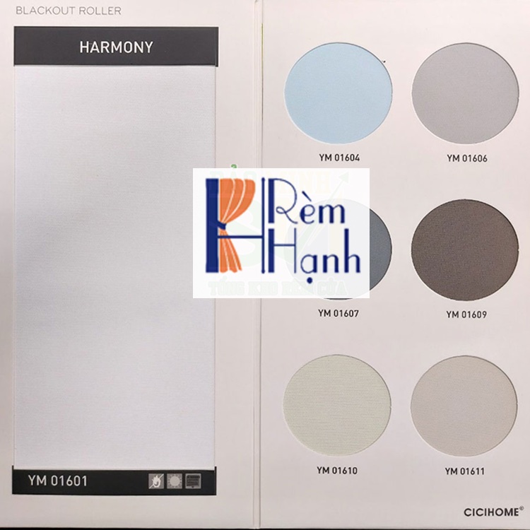 Rèm cuốn Hàn Quốc hãng CiciHome mã Harmony