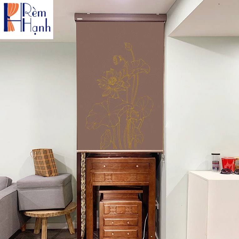 Rèm che bàn thờ hiện đại mã RCBT2501-13