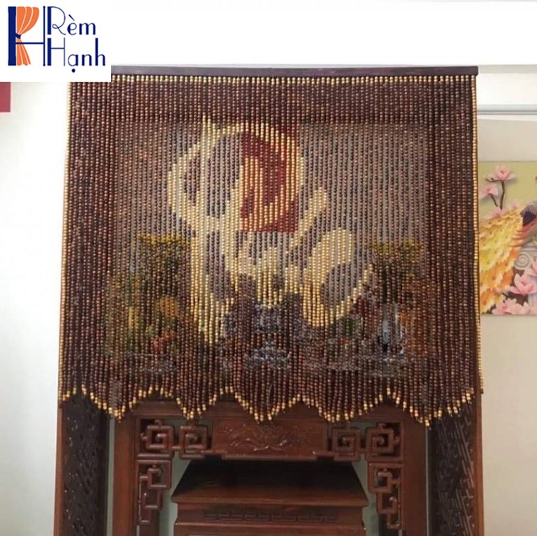 Mành Rèm treo bàn thờ đẹp giá rẻ mã HGBM50