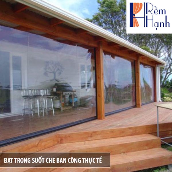 Bạt che nắng mưa ban công quán cafe hãng FIVESTAR – mã TE03