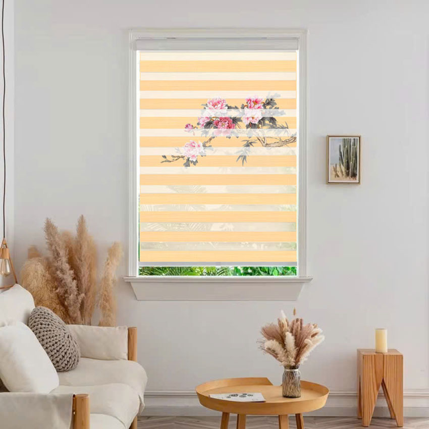 Rèm cầu vồng in tranh mã RCVI-039