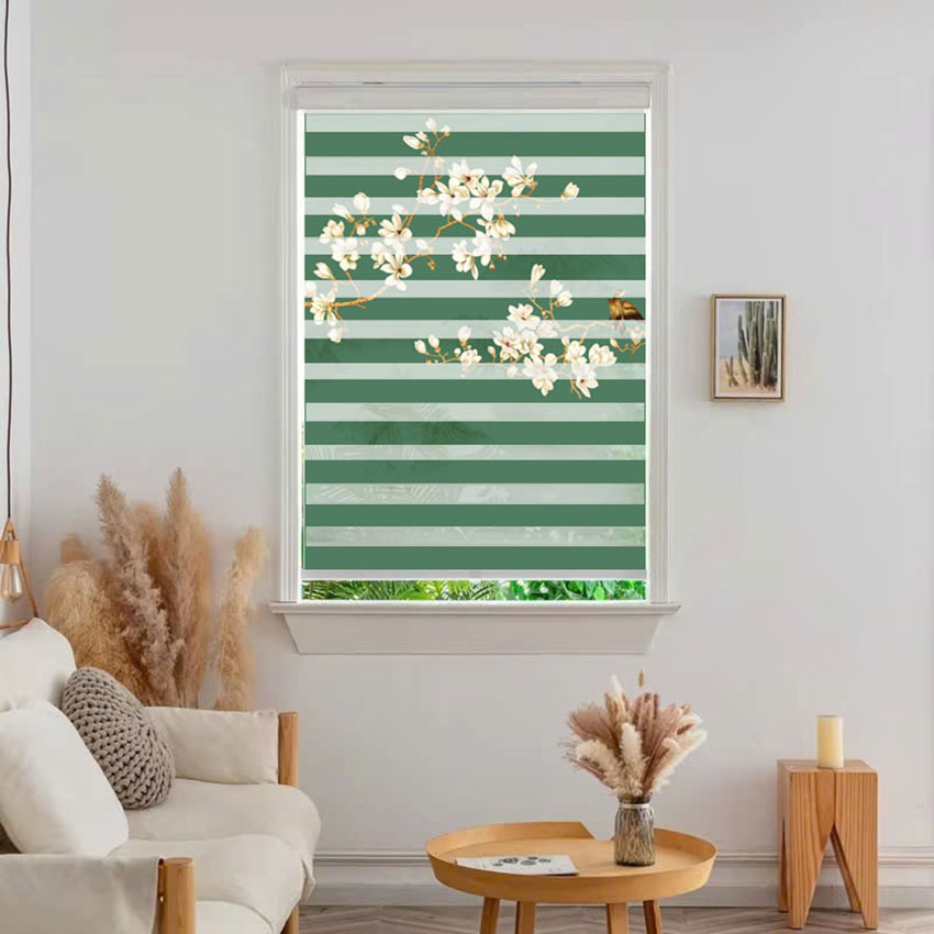 Rèm cầu vồng in tranh mã RCVI-038