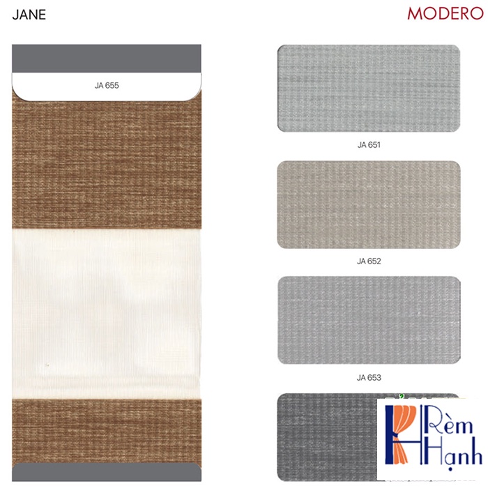 Rèm cầu vồng cản nắng hãng Modero – Mã Jane
