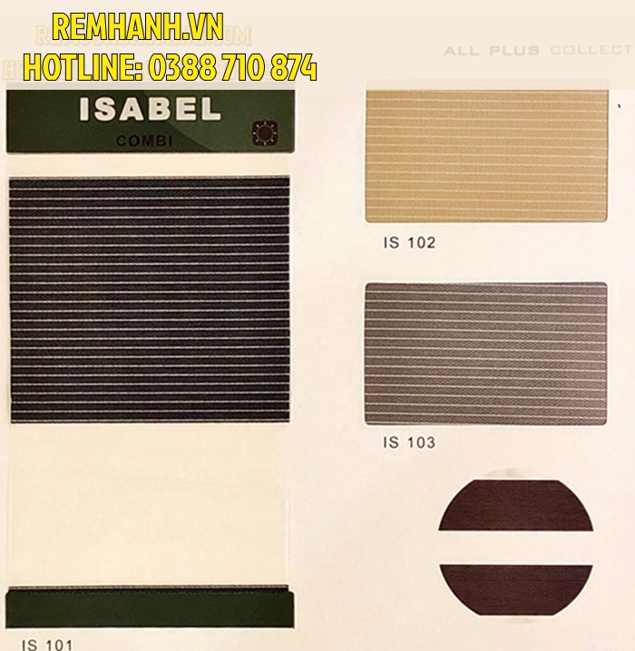 Rèm Cầu Vồng All Plus – Mã Isable