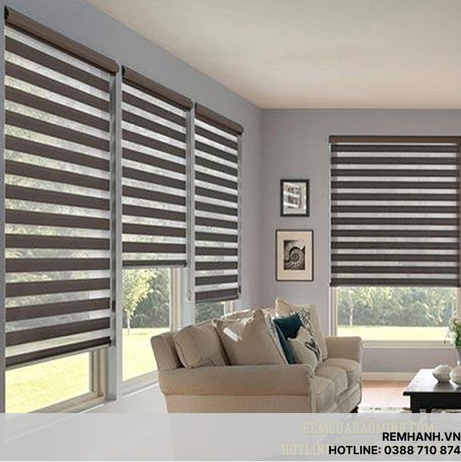 Rèm cầu vồng hãng Padora (Winsun Blinds) mã Woodlook 2