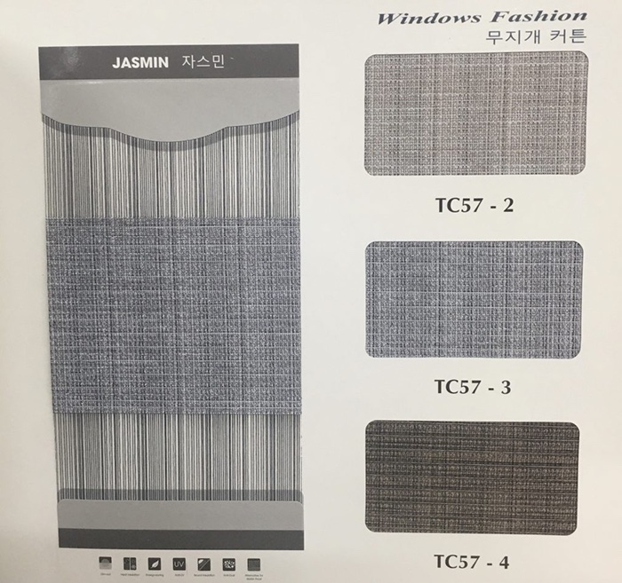 Rèm cầu vồng hãng Fineplus (HC Blinds) mã TC57