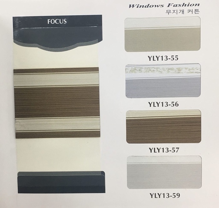 Rèm cầu vồng hãng Fineplus (HC Blinds) mã Focus