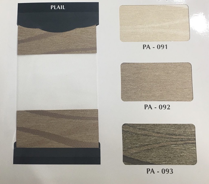 Rèm cầu vồng hãng Fineplus (HC Blinds) mã Plain