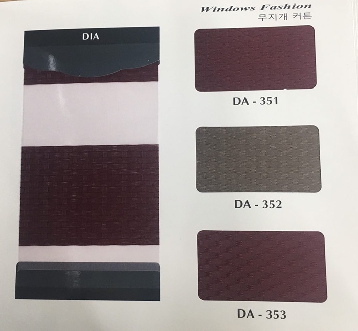 Rèm cầu vồng hãng Fineplus (HC Blinds) mã Dia