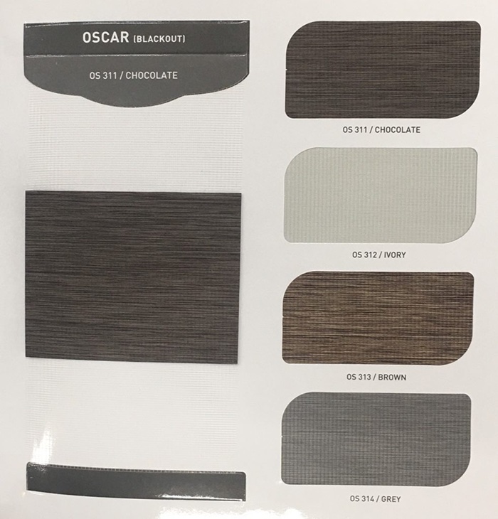 Rèm cầu vồng hãng Santech mã Oscar