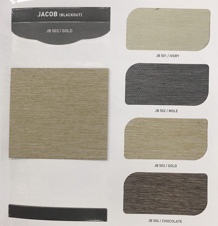 Rèm cầu vồng hãng Santech mã Jacob