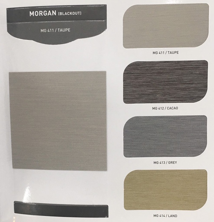 Rèm cầu vồng hãng Santech mã Morgan