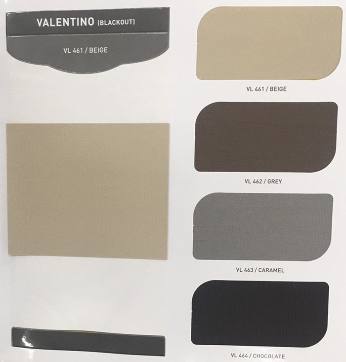 Rèm cầu vồng hãng Santech mã Valentino