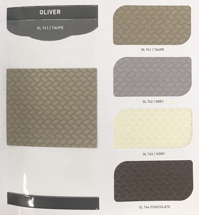 Rèm cầu vồng hãng Santech mã Oliver