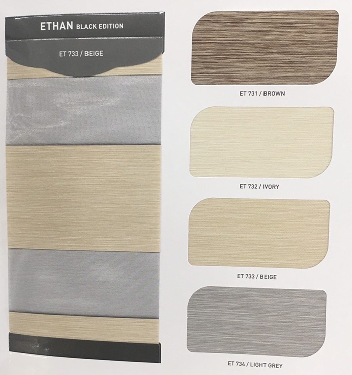 Rèm cầu vồng hãng Santech mã Ethan