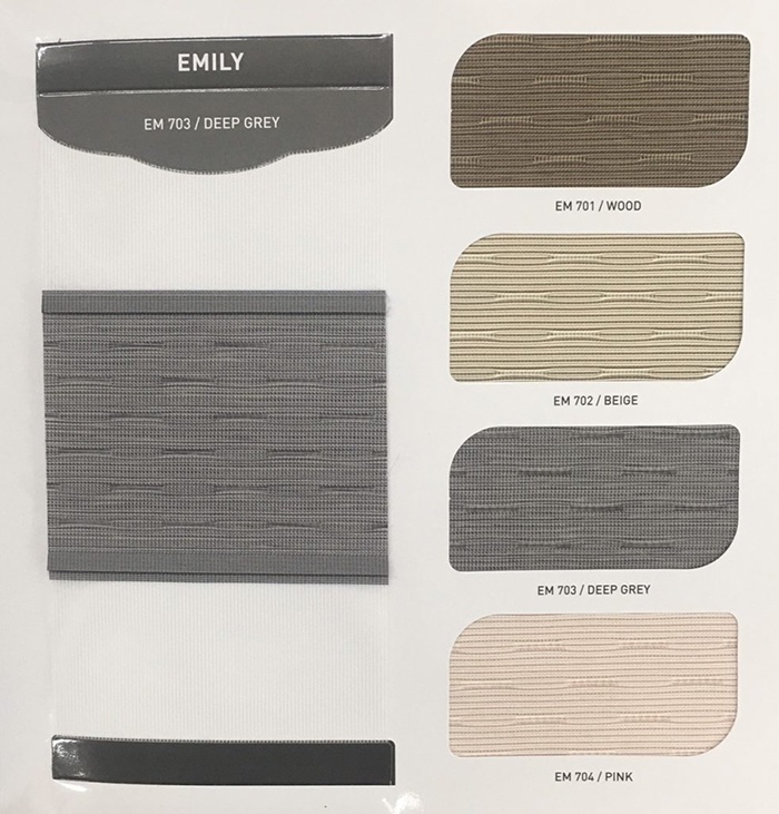 Rèm cầu vồng hãng Santech mã Emily