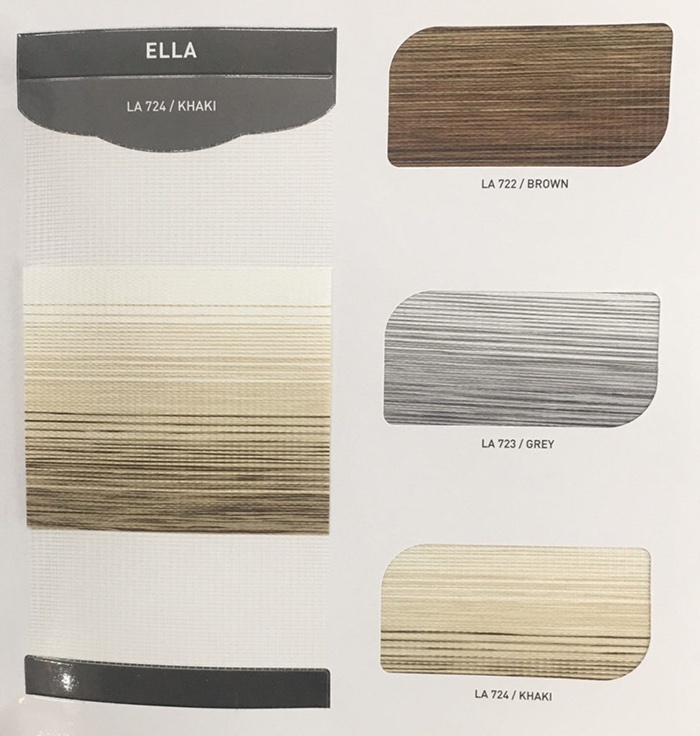 Rèm cầu vồng hãng Santech mã Ella