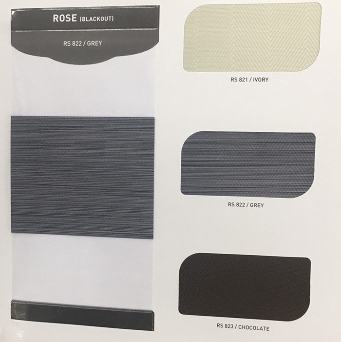 Rèm cầu vồng hãng Santech mã Rose