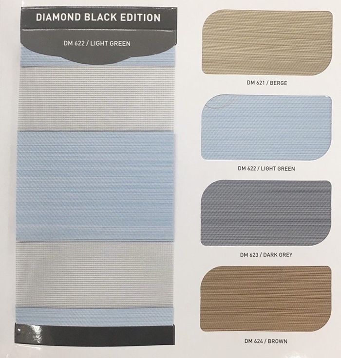 Rèm cầu vồng hãng Santech mã Diamond