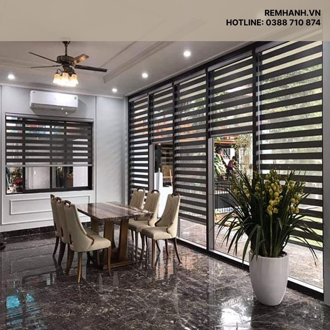 Rèm cầu vồng hãng Santech mã Nolan