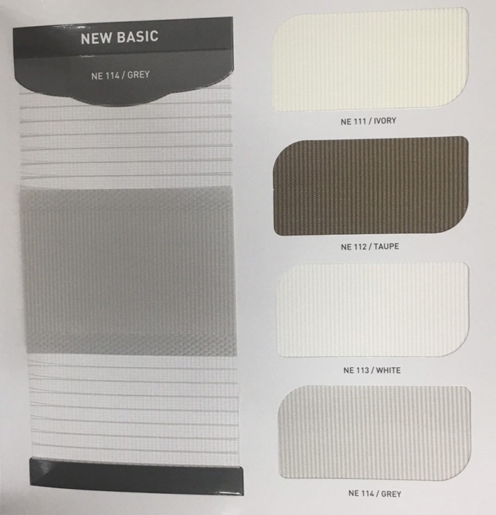 Rèm cầu vồng hãng Santech mã New Basic