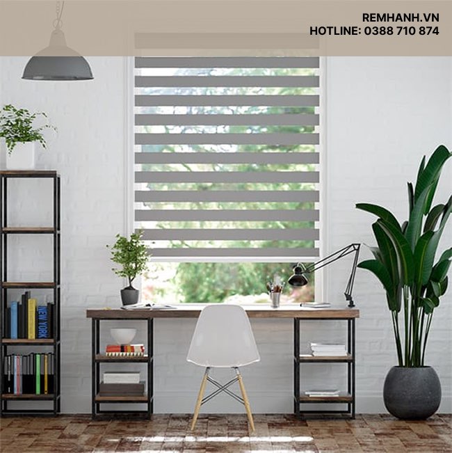 Rèm cầu vồng hãng City blinds mã Blanco