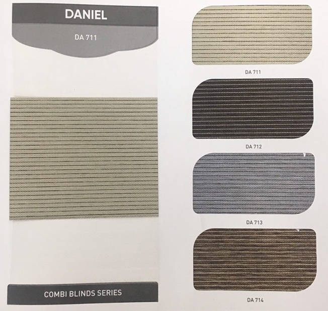 Rèm cầu vồng hãng City blinds mã Daniel