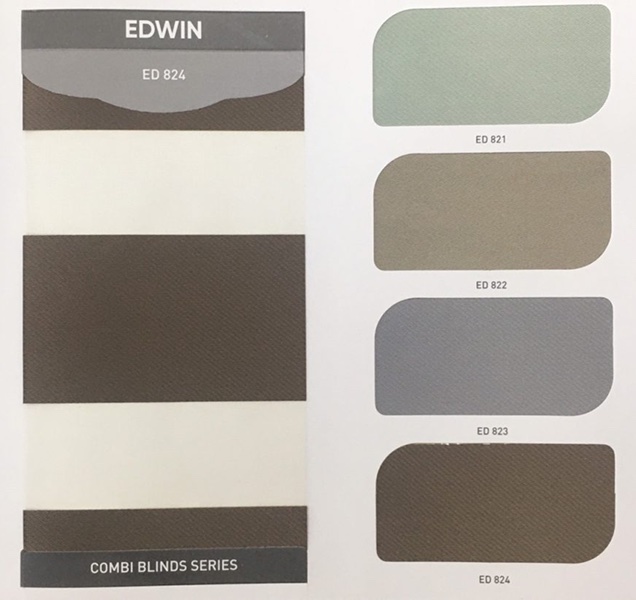 Rèm cầu vồng hãng City blinds mã Edwin