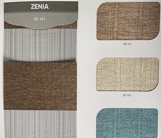 Rèm cầu vồng hãng City blinds mã Zenia