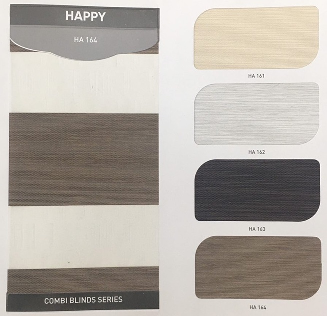 Rèm cầu vồng hãng City blinds mã Happy
