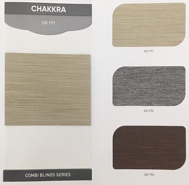 Rèm cầu vồng hãng City blinds mã Chakkra