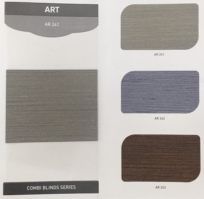 Rèm cầu vồng hãng City blinds mã Art