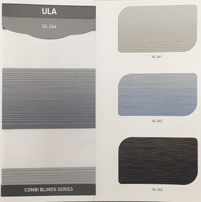 Rèm cầu vồng hãng City blinds mã Ula