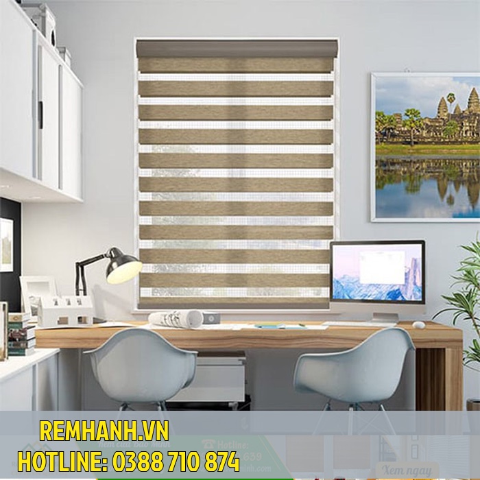 Rèm cuốn cầu vồng Hàn Quốc hãng Modero – Mã Slope